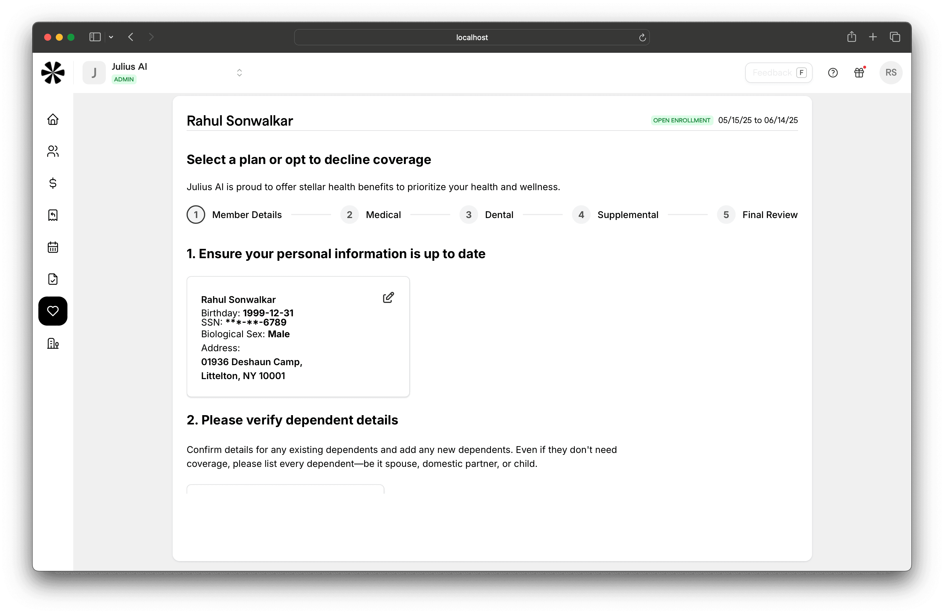 benbase embed in warp