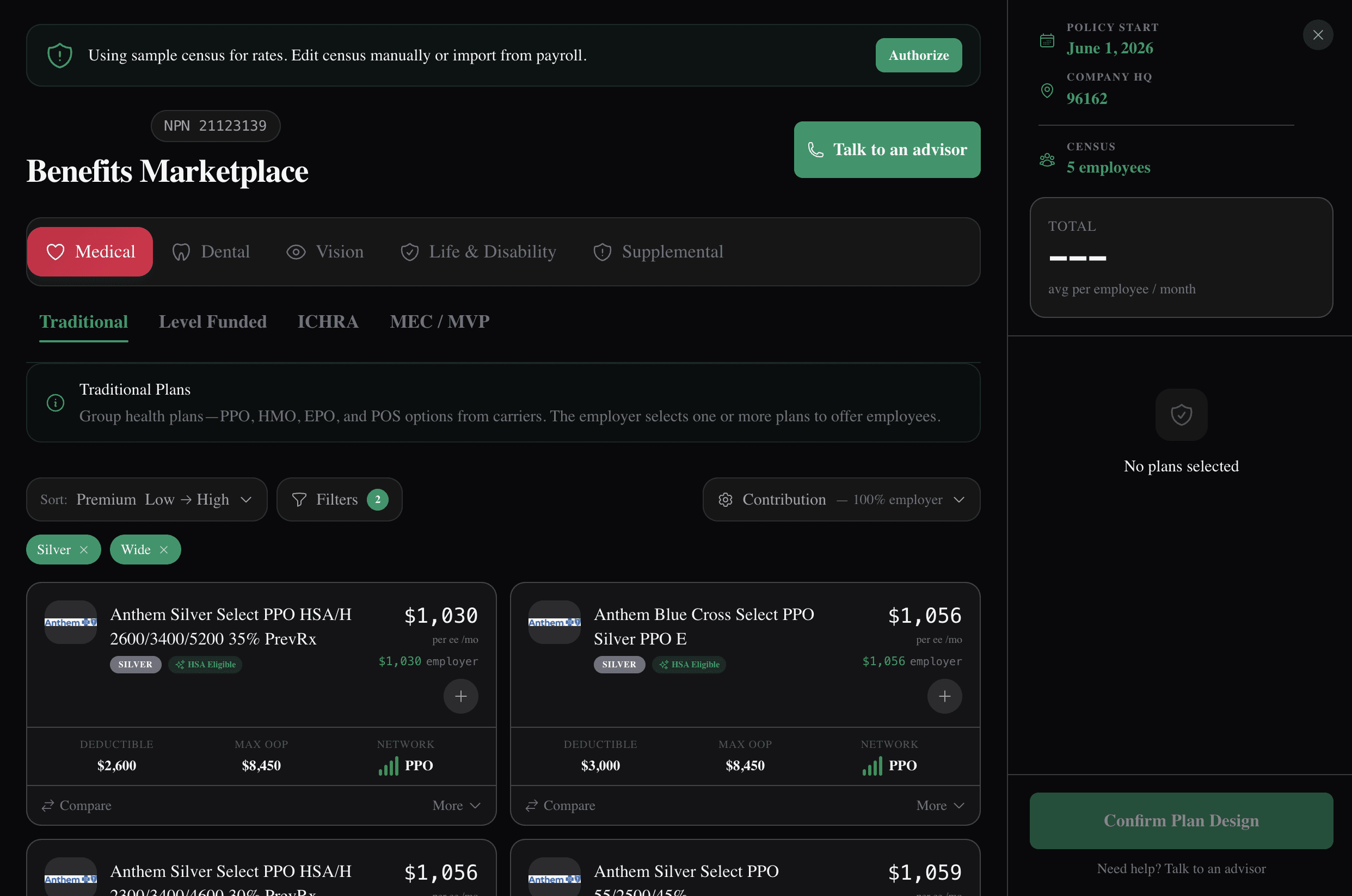 Flow rendered in dark mode